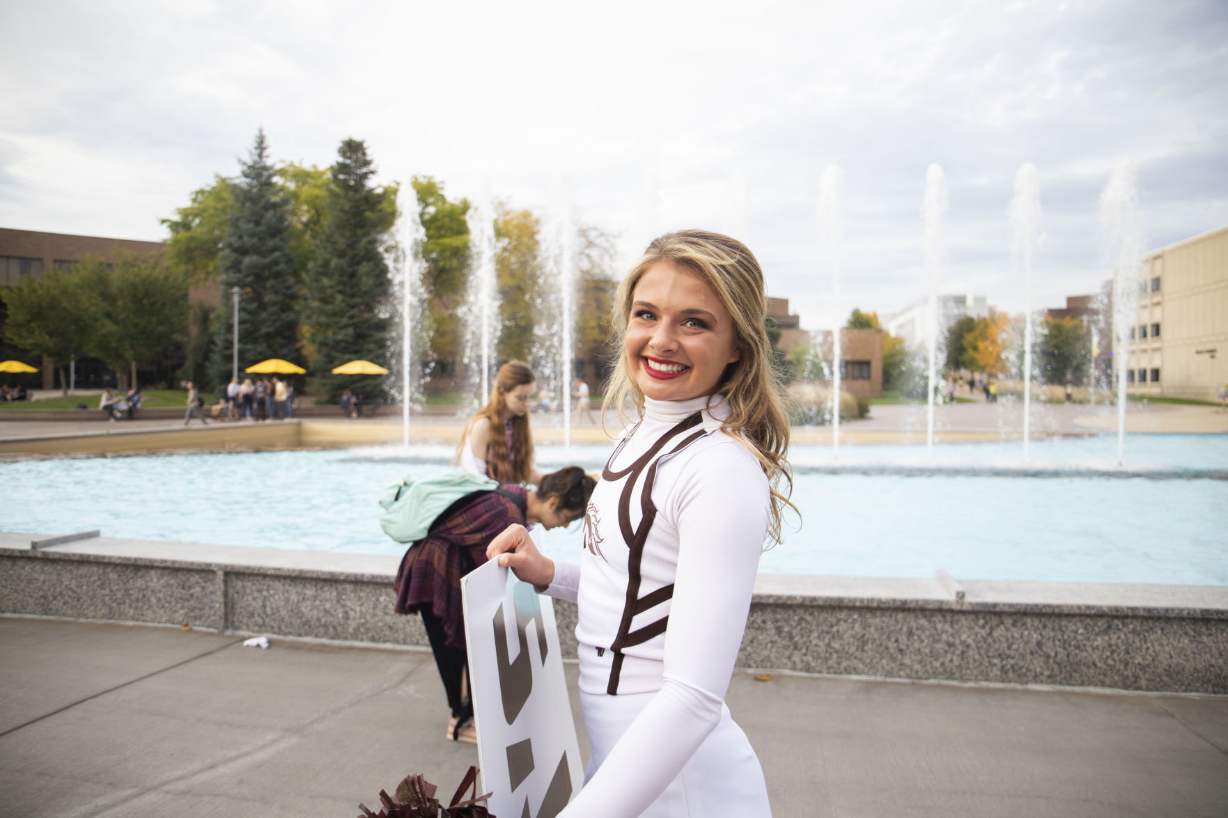 WMU cheerleader Claire Burke